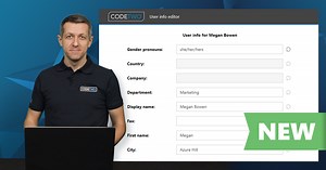 Quickly manage user contact information in email signatures