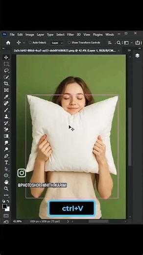 How to Fix Cartoon on Pillow in Adobe Photoshop 2025 | Realistic Mockup Tutorial