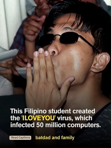 In May 2000, the ILOVEYOU virus became one of the most destructive cyberattacks in history. Created by 23-year-old Filipino student Onel de Guzman, it spread through email disguised as a love letter titled “LOVE-LETTER-FOR-YOU.TXT.vbs.” When opened, it infected the computer and automatically sent itself to everyone in the victim’s contact list. The virus quickly spread across the globe, infecting over ten million computers and causing an estimated twenty billion dollars in damages. Investigators