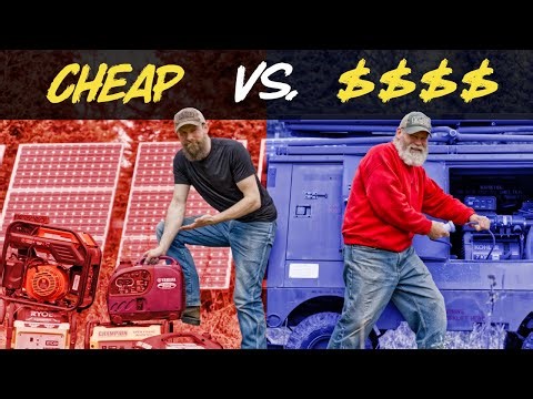 Gas vs. Diesel Generators | Best Choice For Off-Grid Battery Charging