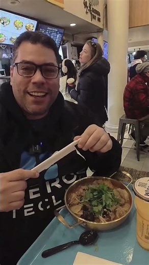 Se me cayó una lágrima cuando probé este Pho Picante en Nueva York #Pho #Ramen #NYC