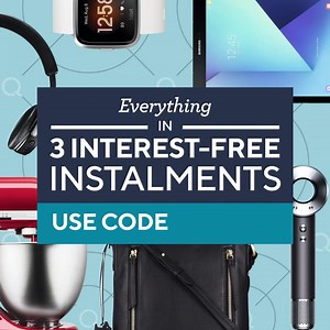 Don't miss out on what you love - everything’s available in three interest-free instalments, all you have to do is use the code ALL3EZ at checkout > https://bit.ly/33CGmkA See Terms and Conditions > https://bit.ly/33zJzRT | QVC