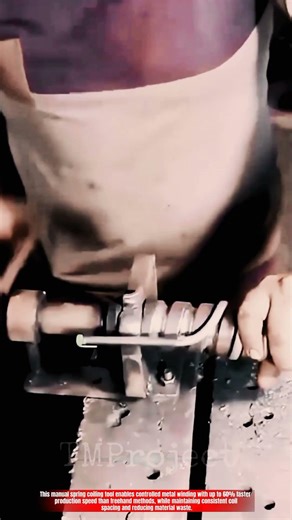 Innovative Manual Metal Spring Coiling Tool: Best Fast Precision Coil Forming