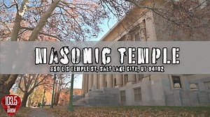 Have you ever wondered what the Egyptian building in downtown SLC is? It's the Salt Lake Masonic Temple! The building has been located on South Temple for nearly 100 years! The Egyptian-style building was built in 1927 and has been in constant use ever since. Today Cool Stuff in Utah takes a look inside at some of the ceremonial rooms, banquet halls, and finds some areas that have not been in use since the 1970s. | 103.5 The Arrow