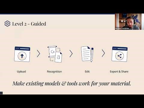 Transkribus Webinar for Beginners (English)