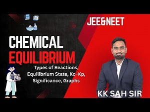 Chemical Equilibrium Lecture 1 | Types of Reactions, Equilibrium State, Kc–Kp, Significance, Graphs