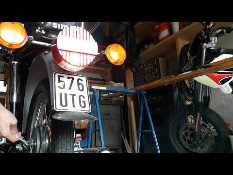 Simson s51 Bremslichtschalter einstellen