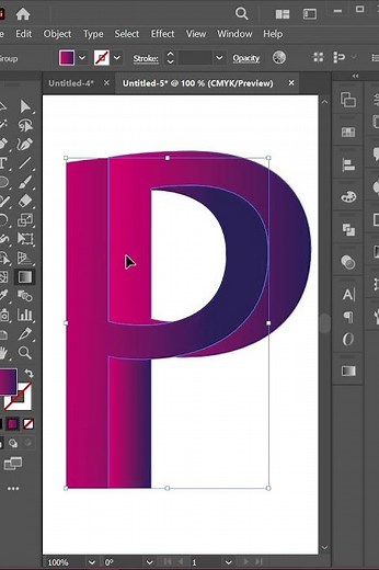 How To Create P 3D Logo Design In Adobe Illustrator