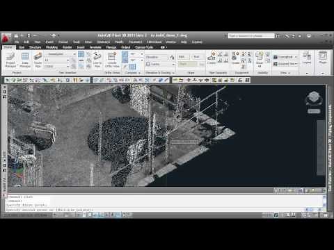 Loading Scan Data Into AutoCAD Plant 3D 2010