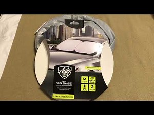 Slow Motion Twist Sun Shade - How to fold the Sun Shade