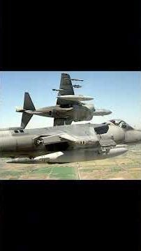 Before the F-35 was developed, which fighter jet pioneered vertical take-off and landing technology?