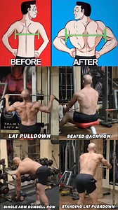 2M views · 11K reactions | Highly Effective Workout For your Back⬇️ Lat pull down 4set 15 rep Seated back row 4set 15 rep Single arm dumbbell row 4set 12 rep Standing lat pushdown 3set 12 rep . . . #back #backexercises #backtraining #backworkout #backday #armday #bicepdayay #gym #gymworkout #workoutroutine #foryou #explorepage | kamalc32 | Facebook