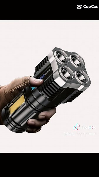Linterna LED de mano recargabl#tiktokshop #tiktokshop #videoviral