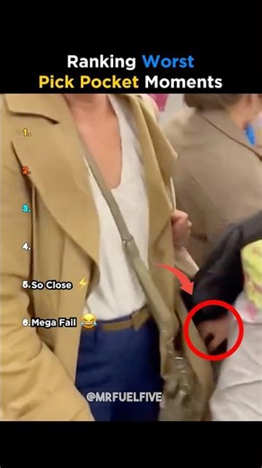 Ranking Best PickPocket Fails 😳