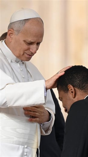 "Let us open our hearts to the love of God made visible in the Child born in Bethlehem." As the year ends, Pope Leo XIV invites Christians to look to the Child Jesus as our sign of hope for new life and a new year. | Vatican News