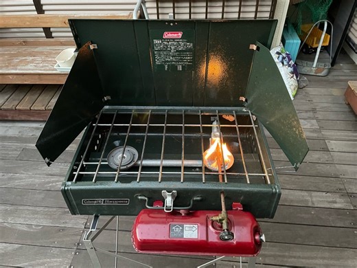 ツーバーナー燃焼テスト