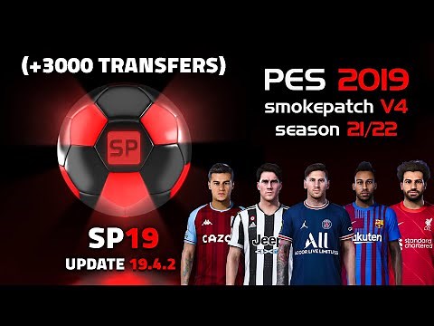 PES 2019 Smoke Patch 19.4.2 Official Update Review & Gameplay | Option File Winter Season 2022