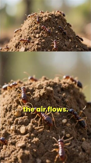 How Termites Built This Underground Masterpiece #insects #amazingfacts
