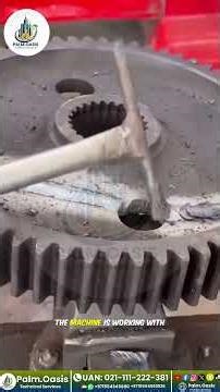 Restoring a Broken Giant Gear | Palm Oasis Technical Services