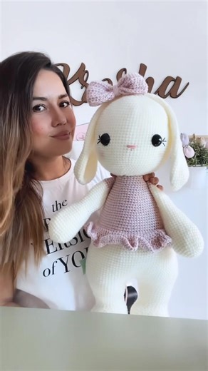 Crochet Bunny Doll - Handmade Amigurumi Crochet Tutorial