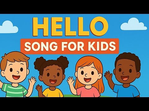 Hello Song for Kids | Learn to Say Hello in Different Languages | Fun & Easy Greetings