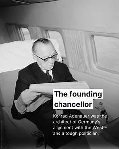 🇩🇪 Konrad Adenauer was born 150 years ago – a man who would go on to shape modern Germany like few others. As the first Federal Chancellor of the Federal Republic of Germany, he played a key role in establishing a new democratic chapter following the devastation of the Second World War. 📜 In 1949, Adenauer proclaimed the Basic Law, and he soon became Chancellor, leading West Germany from the ruins into a stable constitutional democracy. He firmly aligned the young republic with the West, driv