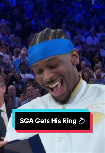 SGA & the Thunder starting off the season with some new hardware 🏆 #NBA #basketball #SGA