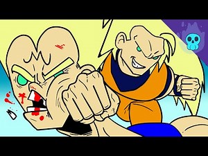 Majin Vegeta vs. SS3 Goku | Dragon Ball Z Parody