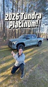 2026 Toyota Tundra Platinum - Lunar Rock! #carreview