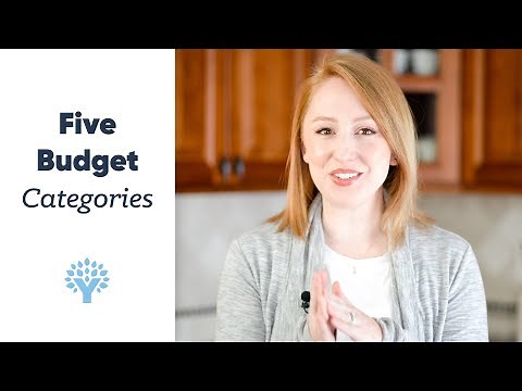 5 Budget Categories You Need Right Now