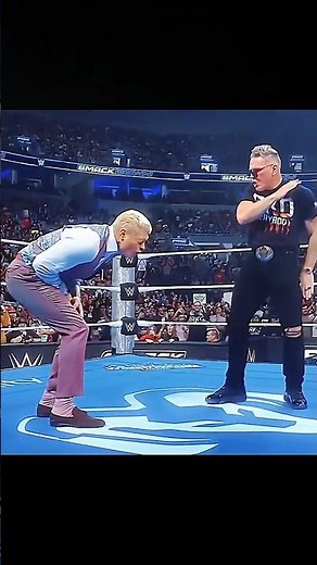 Pat McAfee Attacks On Cody Rhodes While Cody Attacking Randy☠️🔥wwe smackdown hilight #wwe #smackdown