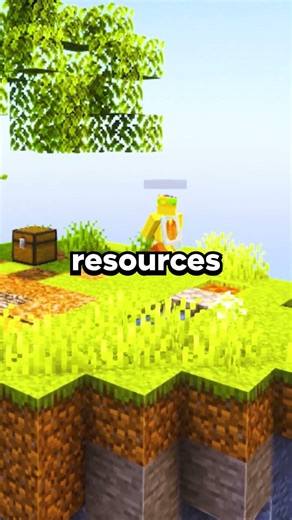 Imagine playing skyblock, but with a twist.. #minecraft #fyp #server