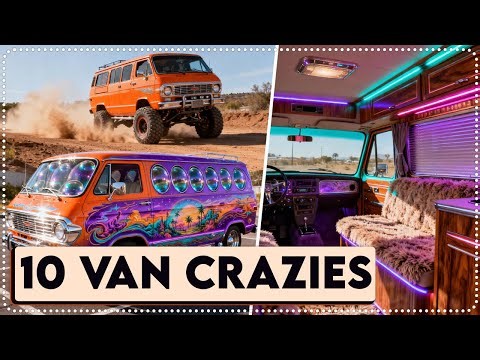 10 Insane ’70s Custom Vans That Freaked Out Parking Lots