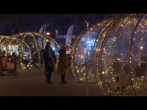 Fénybe borult a belváros - megnyílt a Téli Csodaország Kecskeméten