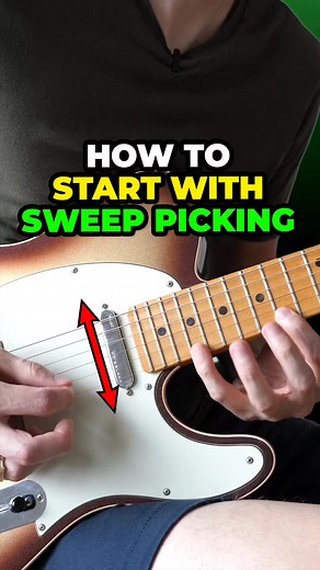 How To Start With Sweep Picking. DM me your questions about 52 Week Guitar Player and I MIGHT reply because I'm pleasant as hell ➡️ @BrandonDeonMusic #guitar #sweep #picking #music #technique | Brandon D'Eon Music
