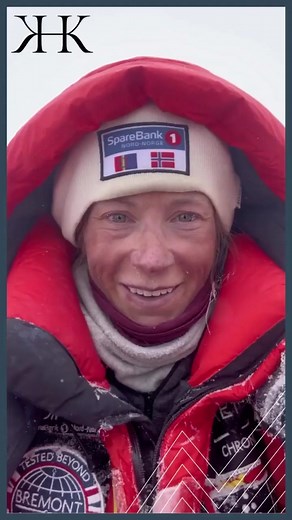 Kristin Harila K2 Summit Reel ❤️ ⛰️ (Taken on July 27th) The final summit reel... It feels a bit emotional posting this 😅 🥰 #KristinHarila #K2 | Trekking In Nepal