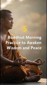 5 Buddhist Morning Practices to Awaken Wisdom and Peace | Buddhist Advice