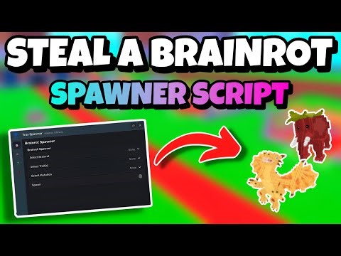 [NEW!🐘] ✨STEAL A BRAINROT SPAWNER SCRIPT! 👻 | HALLOWEEN UPDATE!🎃