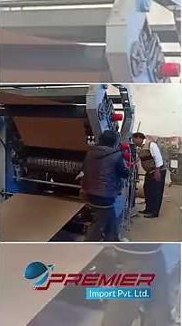 Double Profile Corrugation Machine | High-Speed Corrugated Box Making Machine | Latest 2025 Model