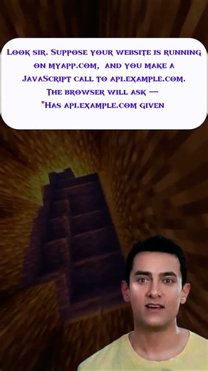 What is CORS and Its Error? Explain in 60 seconds! || Coding With Panda || #shorts #coding #CORS