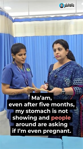 🚨Everyone Asking? No Bump at 5 Months? #pregnancy
