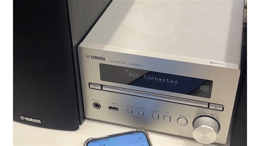 雅马哈MCR-B270/CRX-B370台式音箱蓝牙连接（产品使用小课堂）