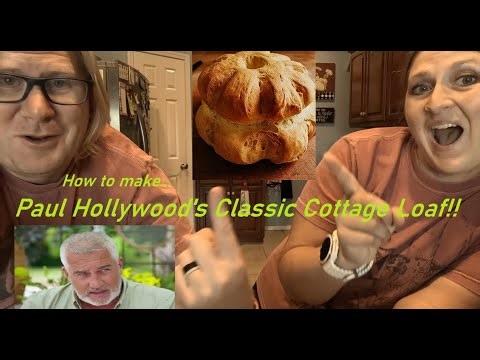 Paul Hollywood's Classic Cottage Loaf. With a twist! Follow along as we conquer this recipe!