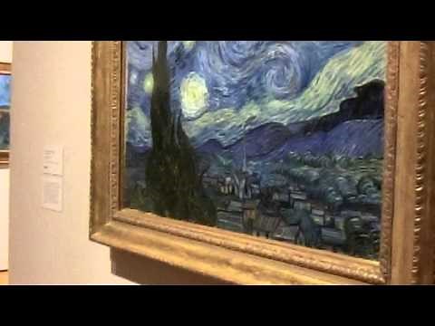 ゴッホの代表作「星月夜」in ニューヨーク近代美術館MoMA美術館