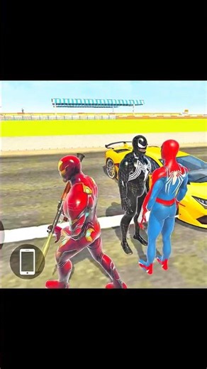 Iron Man Saved Spider-Man From Venom 😱 | Indian Theft Auto Simulator 🔥