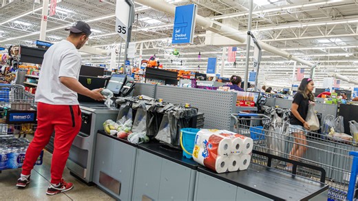 Walmart 'plans controversial self-checkout change' that could see long lines
