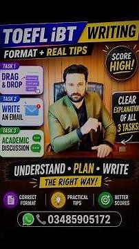 TOEFL iBT Writing Part 3 | Final Secrets to Score High (Build Sentence, Email & Discussion) #toefl