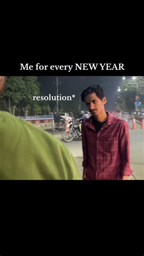 Tag them who makes resolution but never keeps them 😂 #comedy #memes #relatable #newyear #resolution