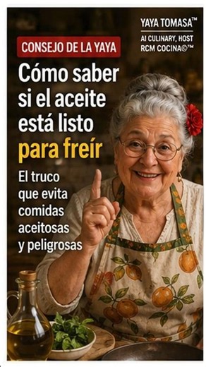 🔥 ¡El Truco Definitivo Para Saber Si el Aceite Está Listo Para Freír!
