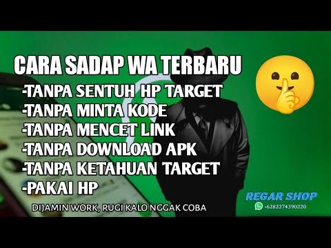 CARA SADAP WHATSAPP TANPA KETAHUAN | TANPA SCAN BARCODE | CARA SADAP WA 2025
